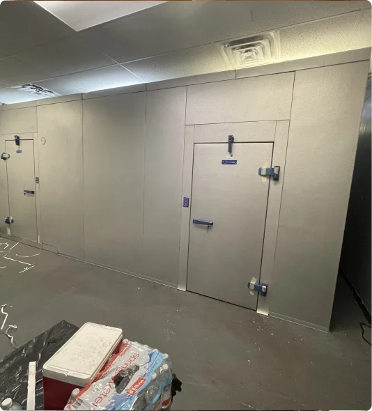Commercial refrigeration installation challenge