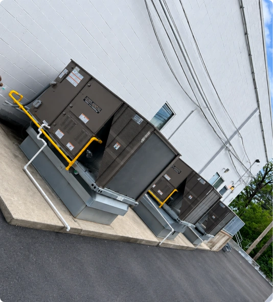 HVAC redesign challenge at antique market marketplace