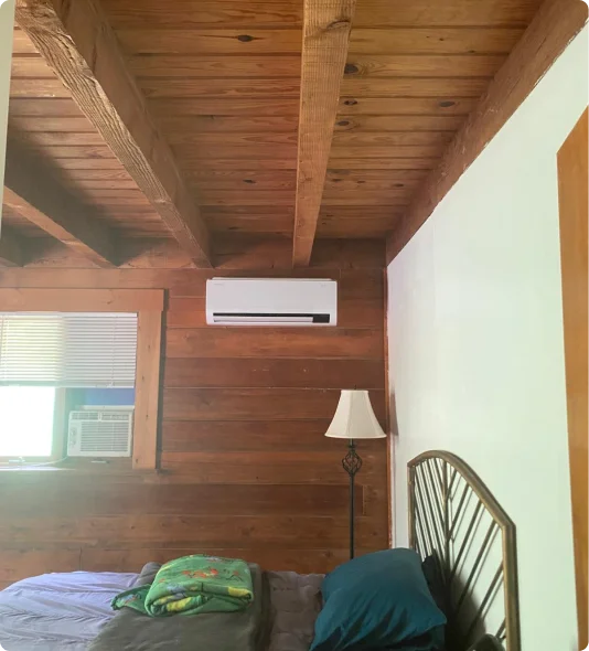 Ductless HVAC installation challenge