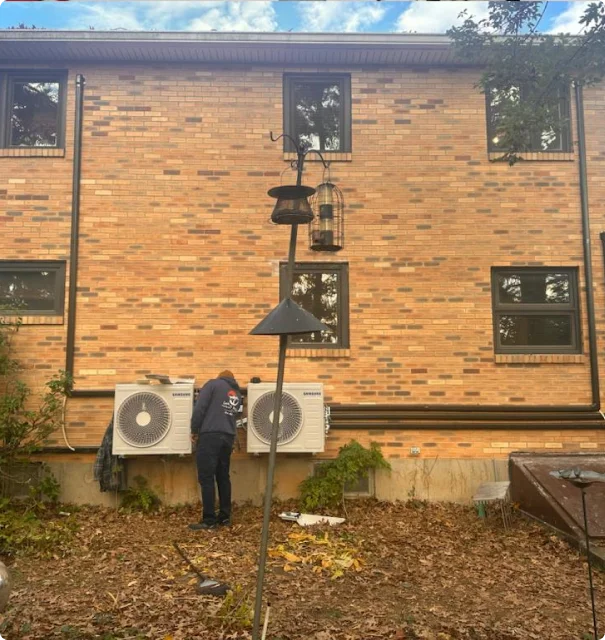 Ductless mini-split project gallery image 1