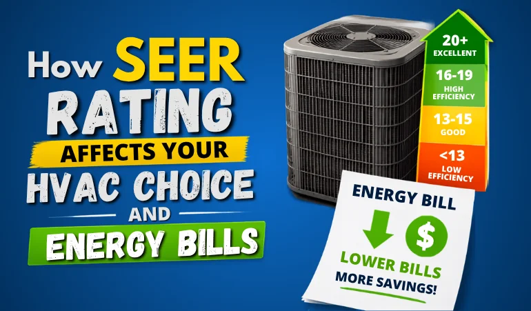 How SEER Rating Affects Your HVAC Choice and Energy Bills