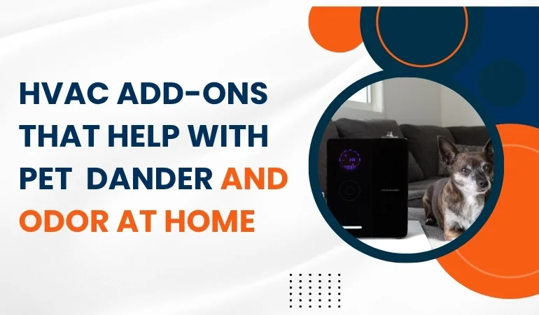 HVAC Add-Ons That Help With Pet Dander and Odor at Home