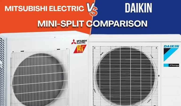 Mitsubishi Electric vs. Daikin: Mini-Split Comparison for PA